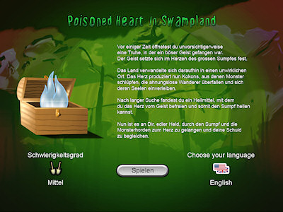 Screenshot von SAFKAS Poisoned Heart in Swampland